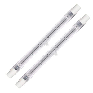 500 watt 130 volt T3 Double Ended RSC Base 2900K Warm White Rough Service (2-Pack) 1