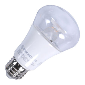 7 watt 120 volt A19 Medium Screw Base 2700K Warm White Clear Disc Filament Dimmable LED 1