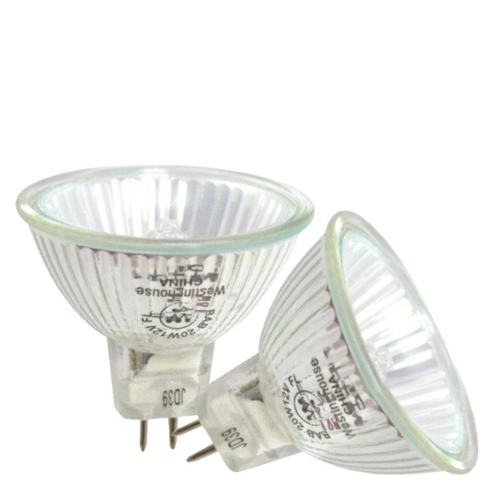20 watt 12 volt MR16 Bi-Pin Base 2950K Warm White Flood (2 pack) #BAB 1