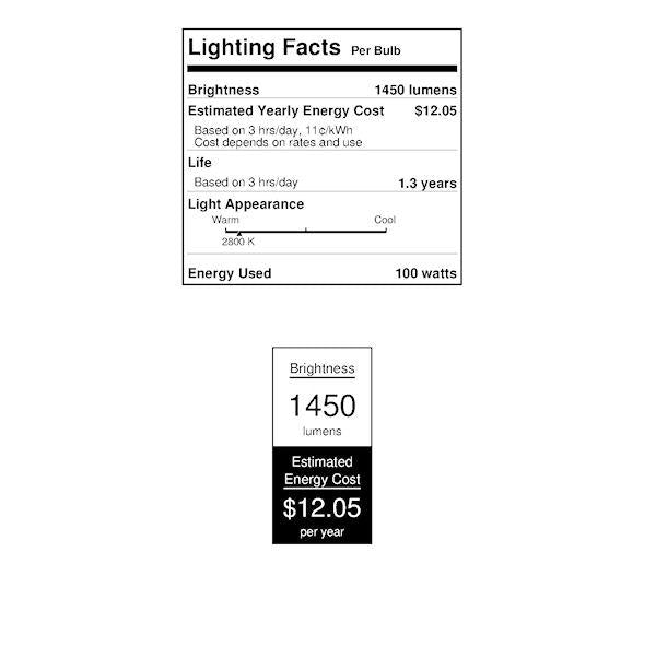 100 watt 120 volt T3 Recessed Single Contact Base 2800K Warm White Clear 2