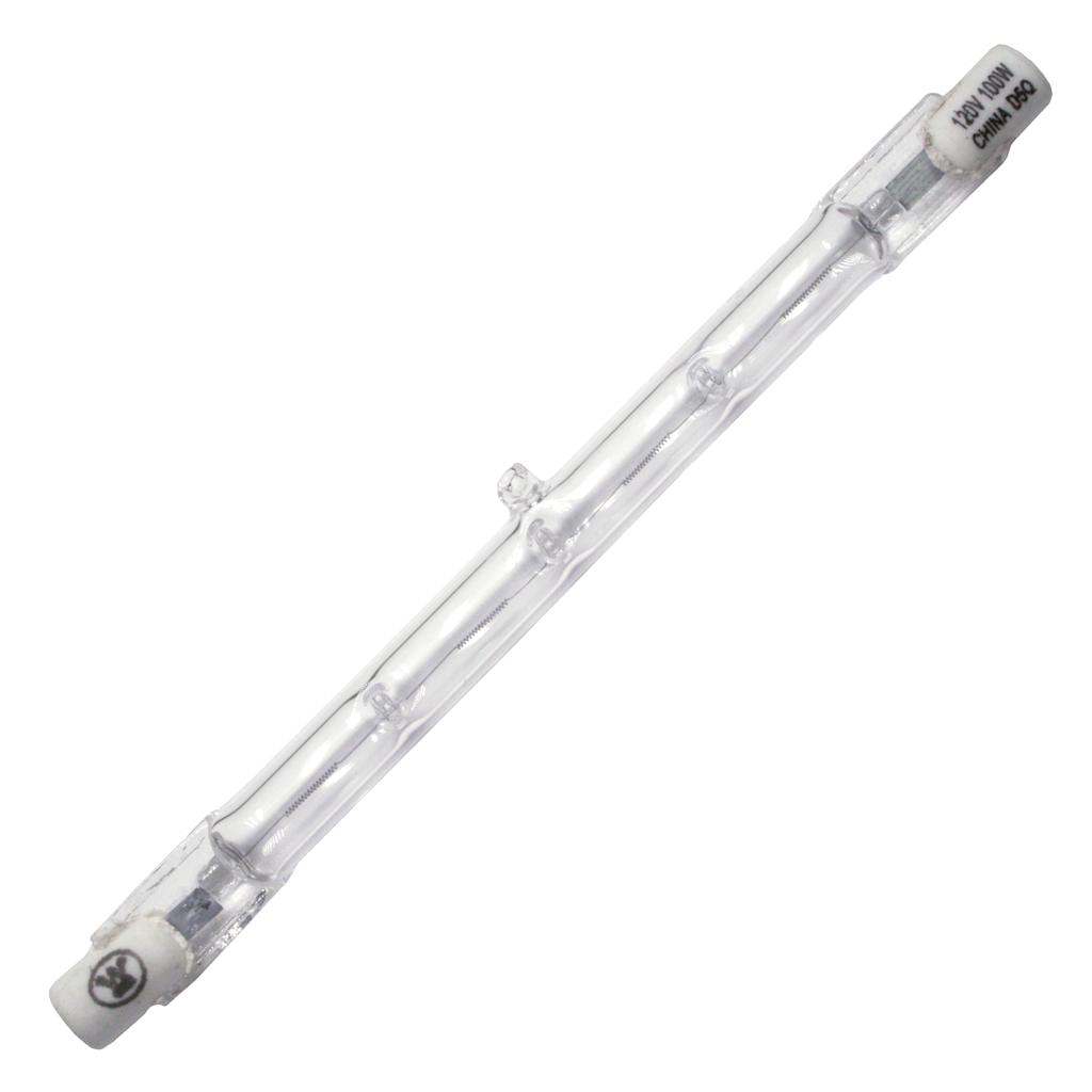 100 watt 120 volt T3 Recessed Single Contact Base 2800K Warm White Clear 1