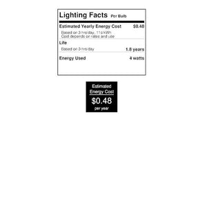 4 watt 12 volt T5 Wedge Base (2 pack) 2