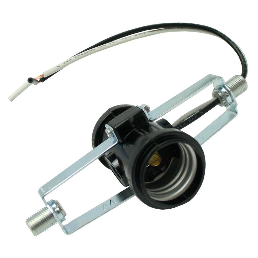 Standard Base Twin Cluster Fixture Socket with Male Threads 1