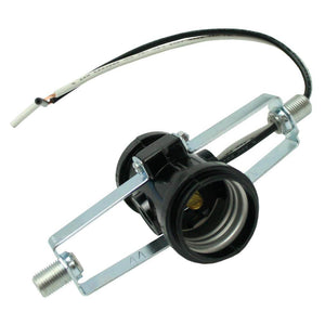 Standard Base Twin Cluster Fixture Socket with Male Threads 1