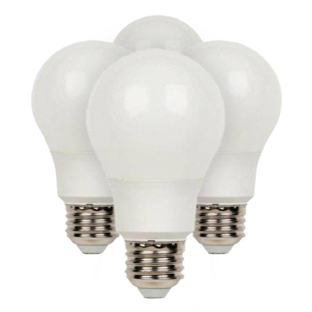9.5 watt 120 volt A19 Medium Screw Base 3000K Natural White Non-Dimmable LED (4 pack) 1