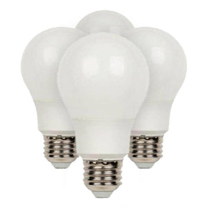 9.5 watt 120 volt A19 Medium Screw Base 3000K Natural White Non-Dimmable LED (4 pack) 1