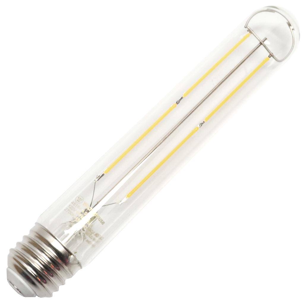 4.5 watt 120 volt T9 Medium Screw Base 2700K Warm White Clear Dimmable Filament LED 1