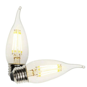 4.5 watt 120 volt CA10 Medium Screw Base 2700K Warm White Dimmable LED (2 pack) 1