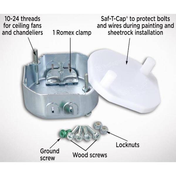 1.5" Saf-T-Box Fixture Mounting Kit 2
