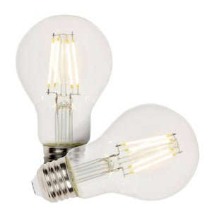 6.5 watt 120 volt A19 Medium Screw Base 2700K Warm White Dimmable LED (2 Pack) 1