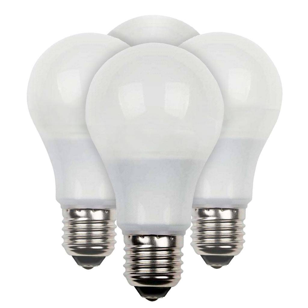 6 watt 120 volt A19 Medium Screw Base 3000K Dimmable LED (4 pack) 1