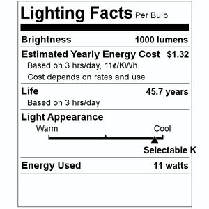5"-6" 11 watt 120 volt White Dimmable LED Retrofit Downlight 2