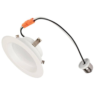4" 10 watt 120 volt Medium Screw Base 2700K Dimmable LED Retrofit Kit 1