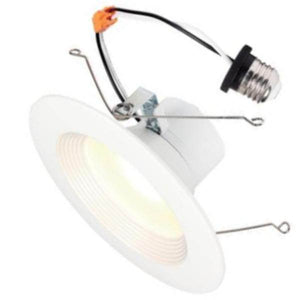 5-6" 14 watt 120 volt CCT Selectable Dimmable White LED Slim Round Recessed Downlight 1
