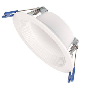 4" 12 watt 120 volt CCT Selectable Dimmable White LED Slim Round Recessed Downlight with External Driver 1