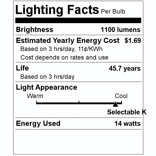 5"-6" 14 watt 120 volt White Dimmable LED Retrofit Downlight 2