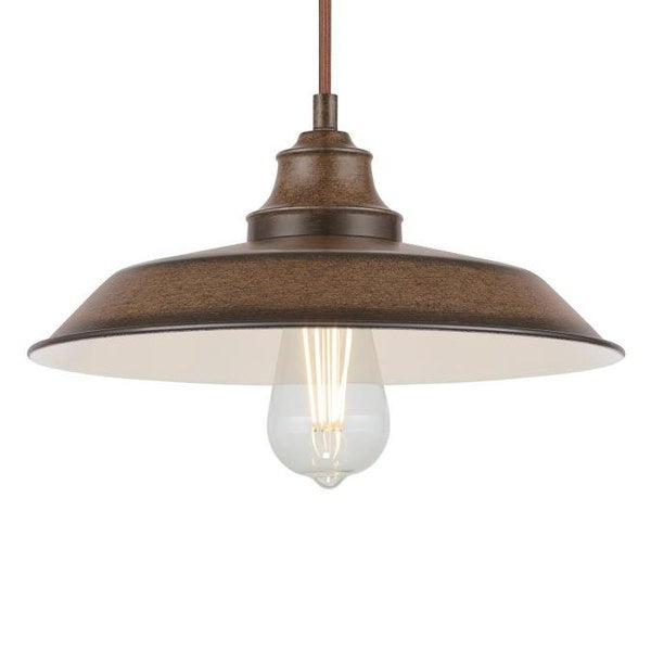 1 Light Barnwood Pendant 2