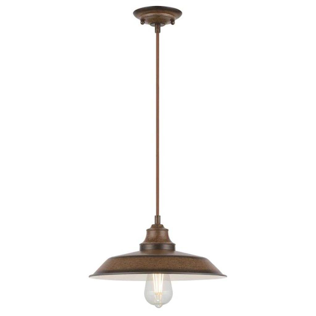 1 Light Barnwood Pendant 1