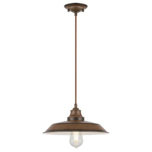 1 Light Barnwood Pendant 1