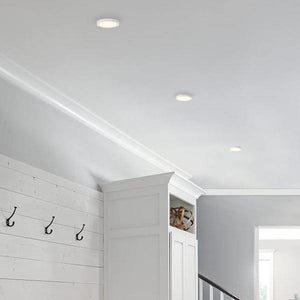 5" 11 watt 120 volt CCT Selectable Round White LED Dimmable Ceiling Light Fixture 3