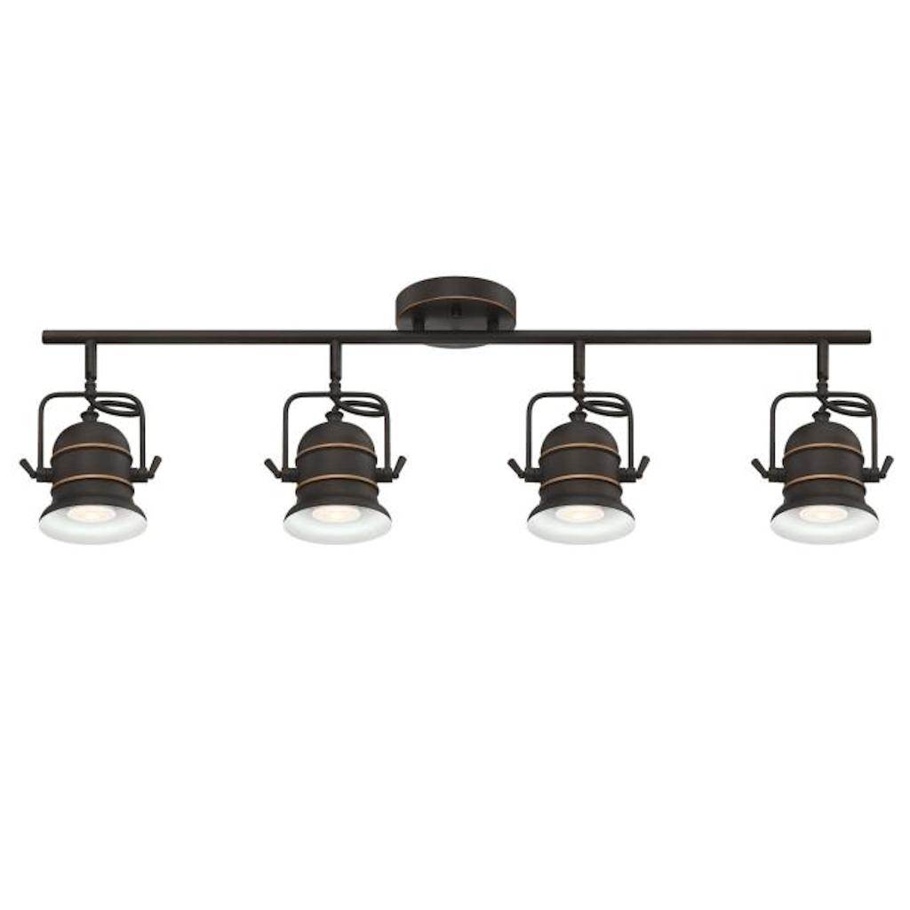 4 Light Oil Rubbed Bronze Track Light Kit 1