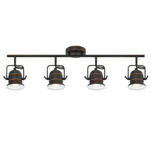 4 Light Oil Rubbed Bronze Track Light Kit 1