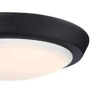 11" 20 watt 3000K Natural White Matte Black Dimmable LED Flush Mount Ceiling Light Fixture 3