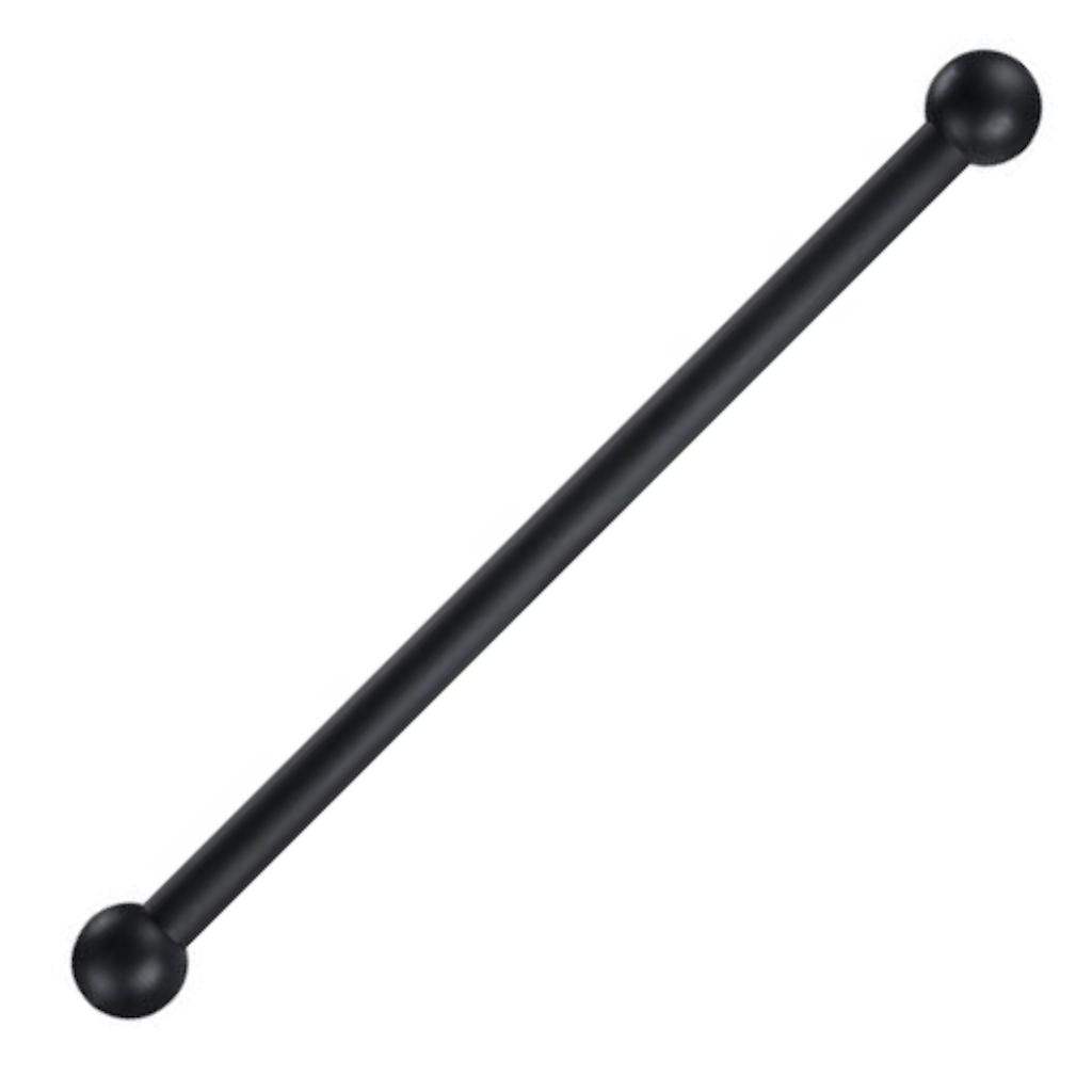 15" Textured Black Ladder Rest 1