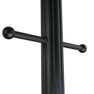 84" Textured Black Fixture Post with Ladder Post 2