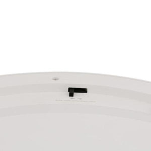 12" 17 watt 120 volt CCT Selectable Round Black LED Dimmable Ceiling Light Fixture 2