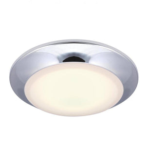 7.5" 16 watt CCT Selectable Chrome LED Ceiling Light Fixture 1