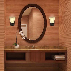1 Light Oil Rubbed Bronze Wall Light Fixture 2