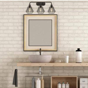 3 Light (Medium Screw Base) Oil Rubbed Bronze Finish Wall Light Fixture 2