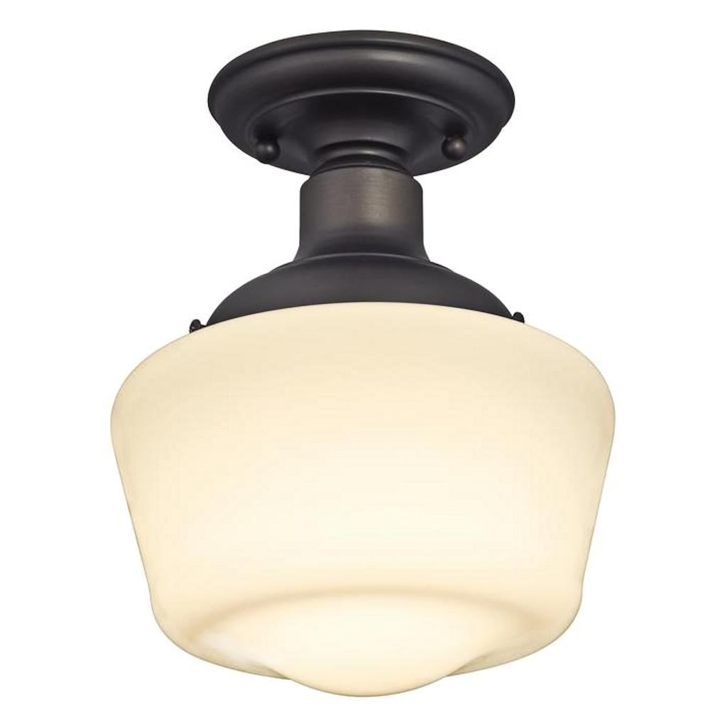 1 Light Indoor Semi-Flush Ceiling Fixture 1