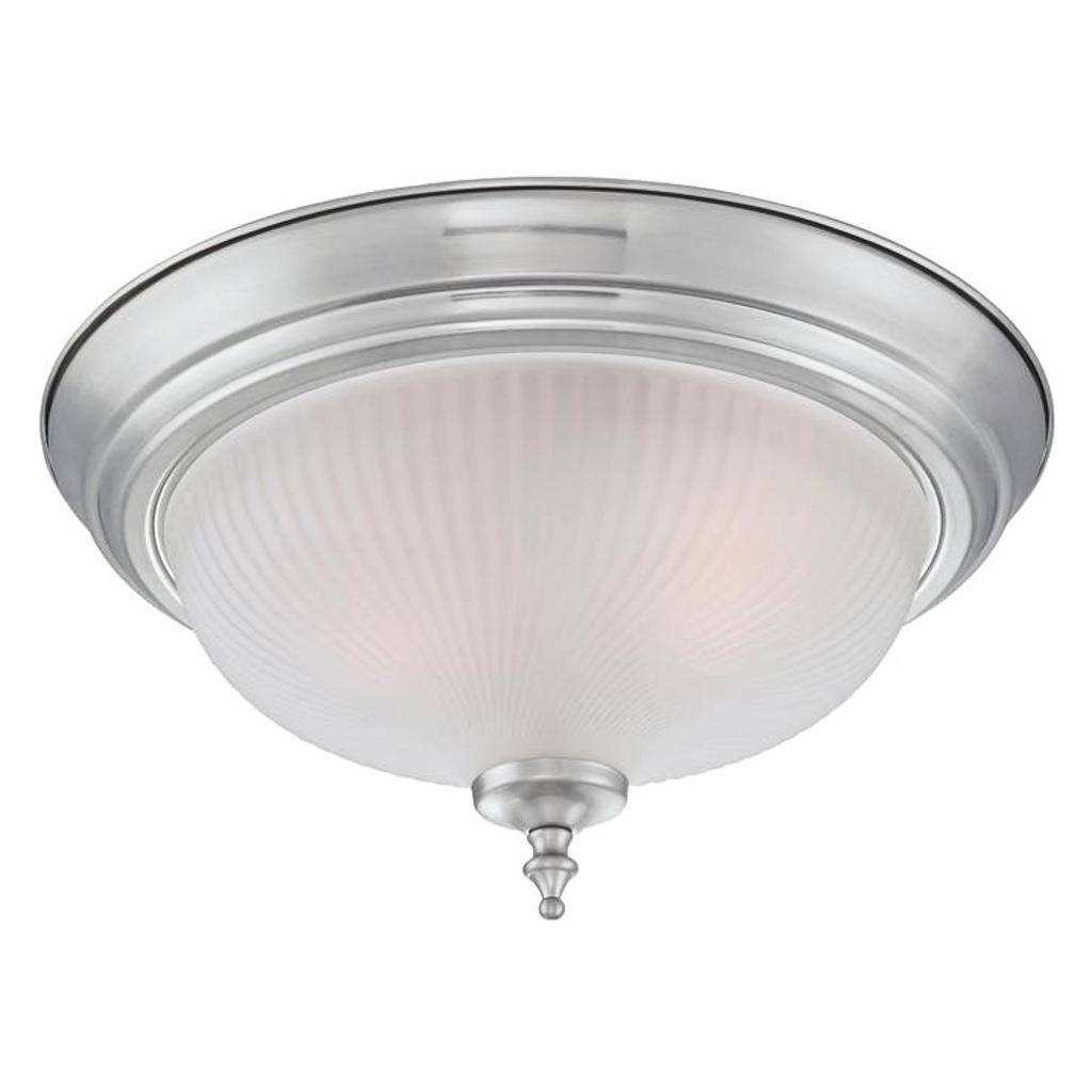 2 Light Indoor Flush Ceiling Fixture (2 Pack) 1