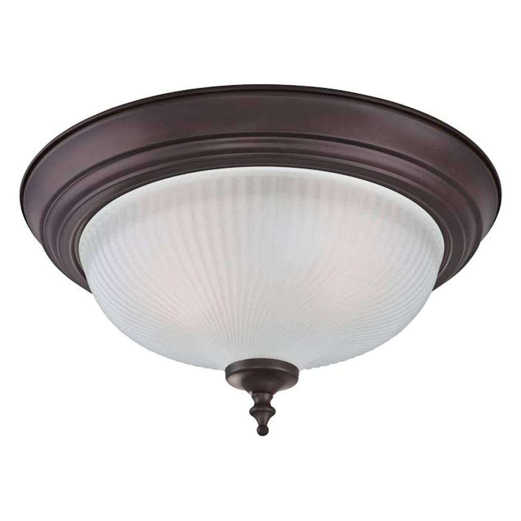 2 Light Indoor Flush Ceiling Fixture (2 Pack) 1