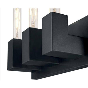 3 Light 4.5 watt 2700K Iron LED Dimmable Wall Fixture 3