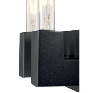 2 Light 4.5 watt 2700K Iron LED Dimmable Wall Fixture 3