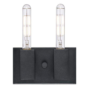 2 Light 4.5 watt 2700K Iron LED Dimmable Wall Fixture 1