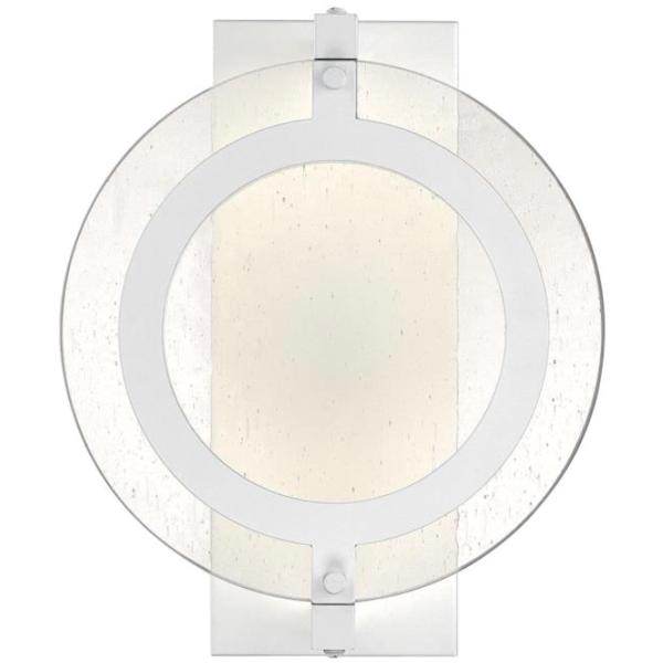 1 Light 15 watt Matte White 3000K Natural White Dimmable Wall Light Fixture 3