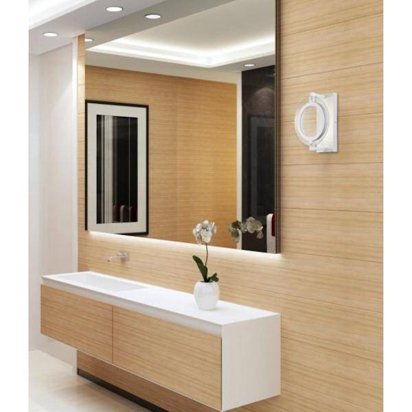 1 Light 15 watt Matte White 3000K Natural White Dimmable Wall Light Fixture 6