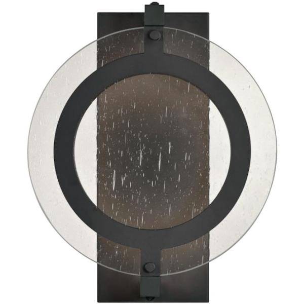 1 Light 15 watt Matte Black 3000K Natural White Dimmable Wall Light Fixture 3