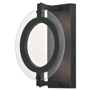 1 Light 15 watt Matte Black 3000K Natural White Dimmable Wall Light Fixture 1