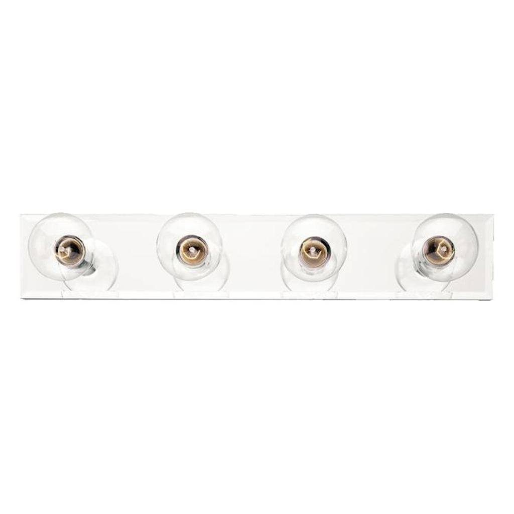 4 Light Beveled Mirror Vanity Light Fixture 1