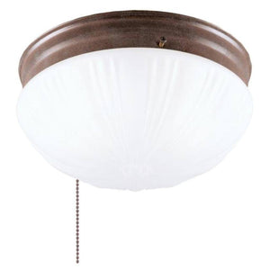 2 Light 8.8" Sienna Ceiling Light Fixture 1