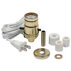Brass "Make a Lamp" Kit 1