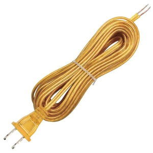 15' Gold Cord with Plug 1