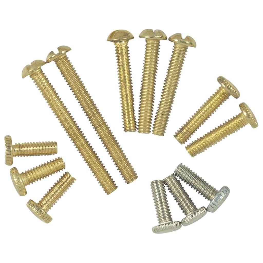 Assorted Metal Screws (Set of 13) 1