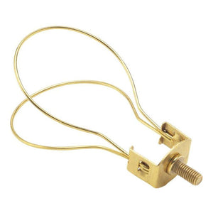 4" Brass Clip-On Lamp Adapter 1