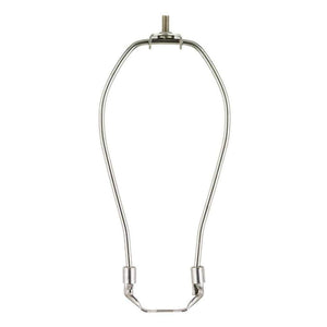Brushed Pewter Detachable Harp 10" High 1